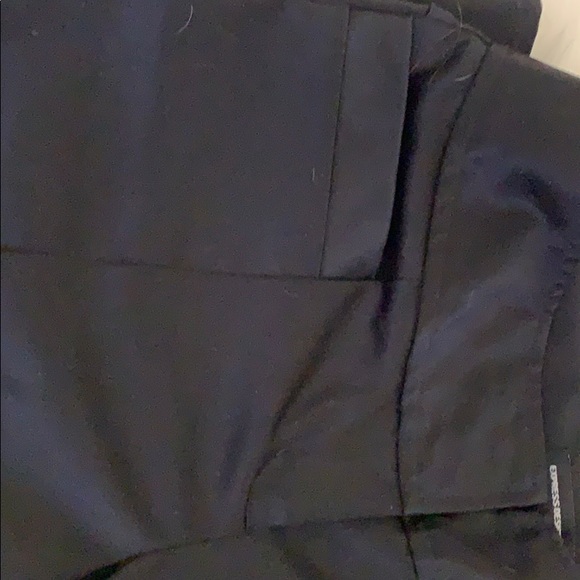 Express tuxedo satin pants. - Picture 4 of 4